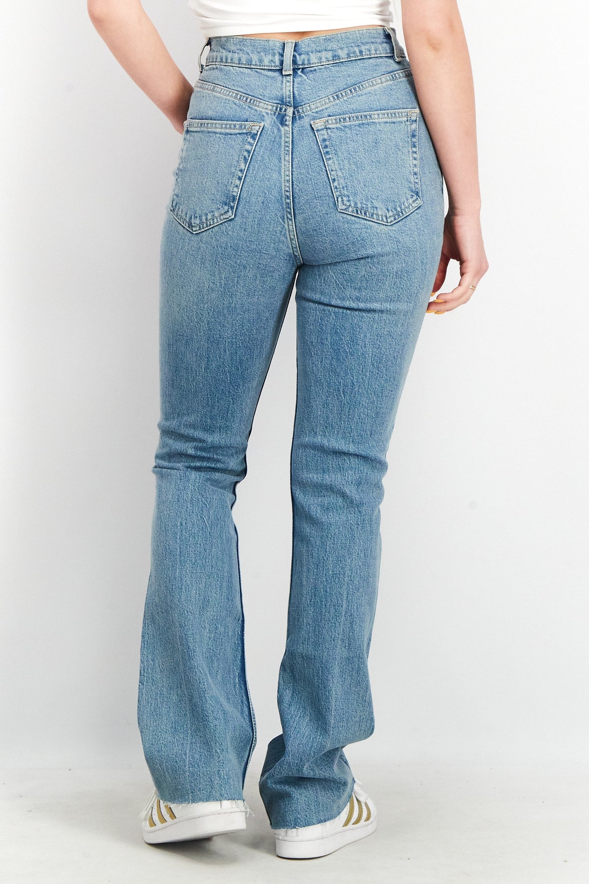 Regular Fit Washed Stretchable Denim Jeans