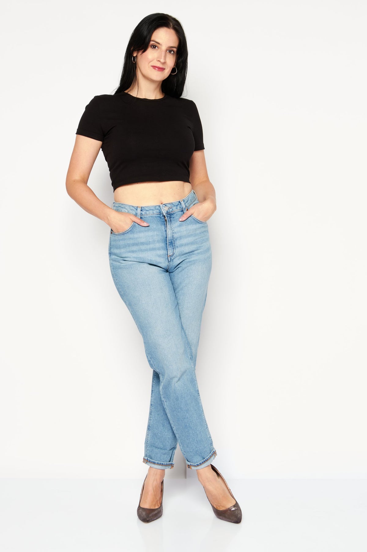 Regular Fit Washed Stretchable Jeans