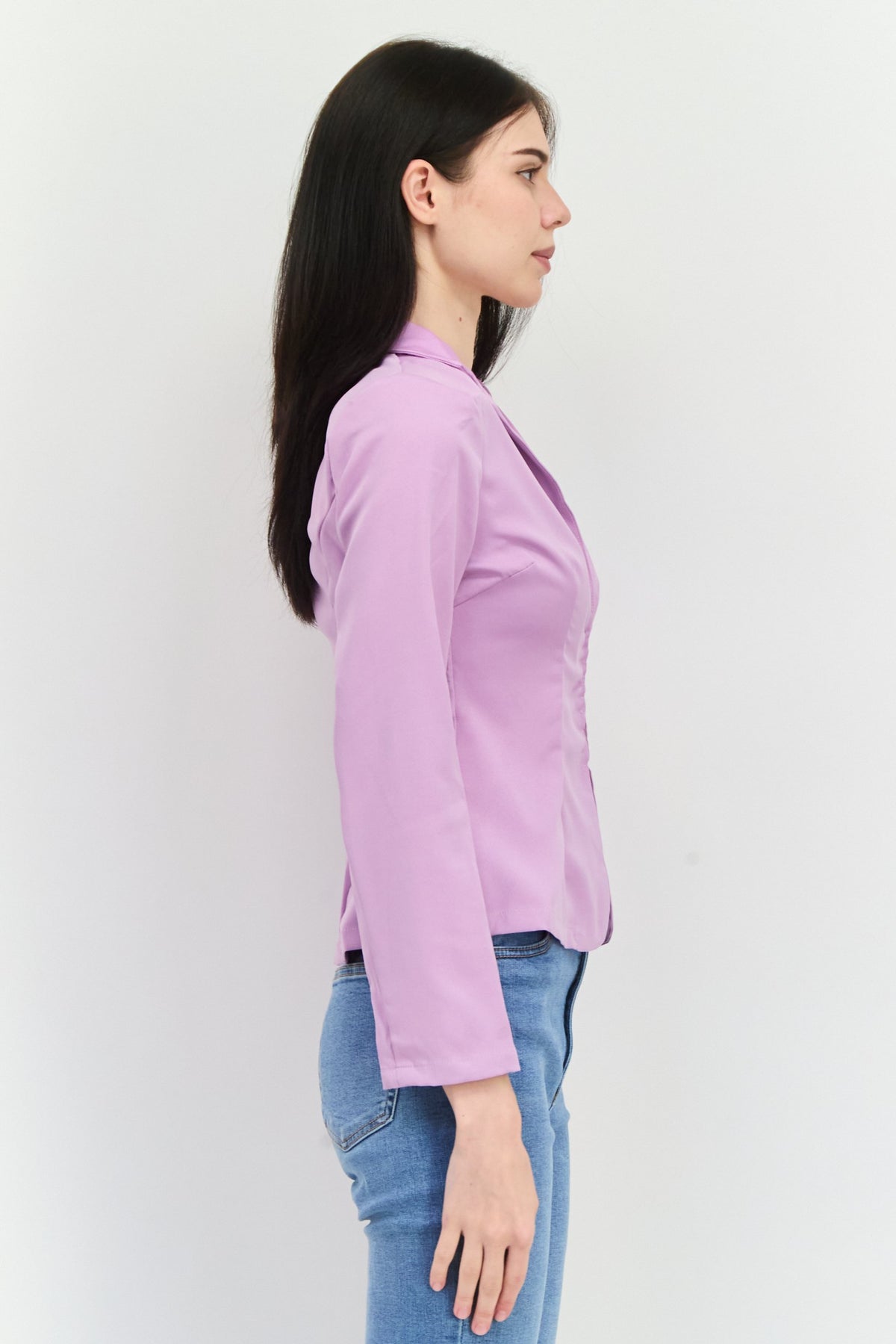 Regular Fit Solid Blazer