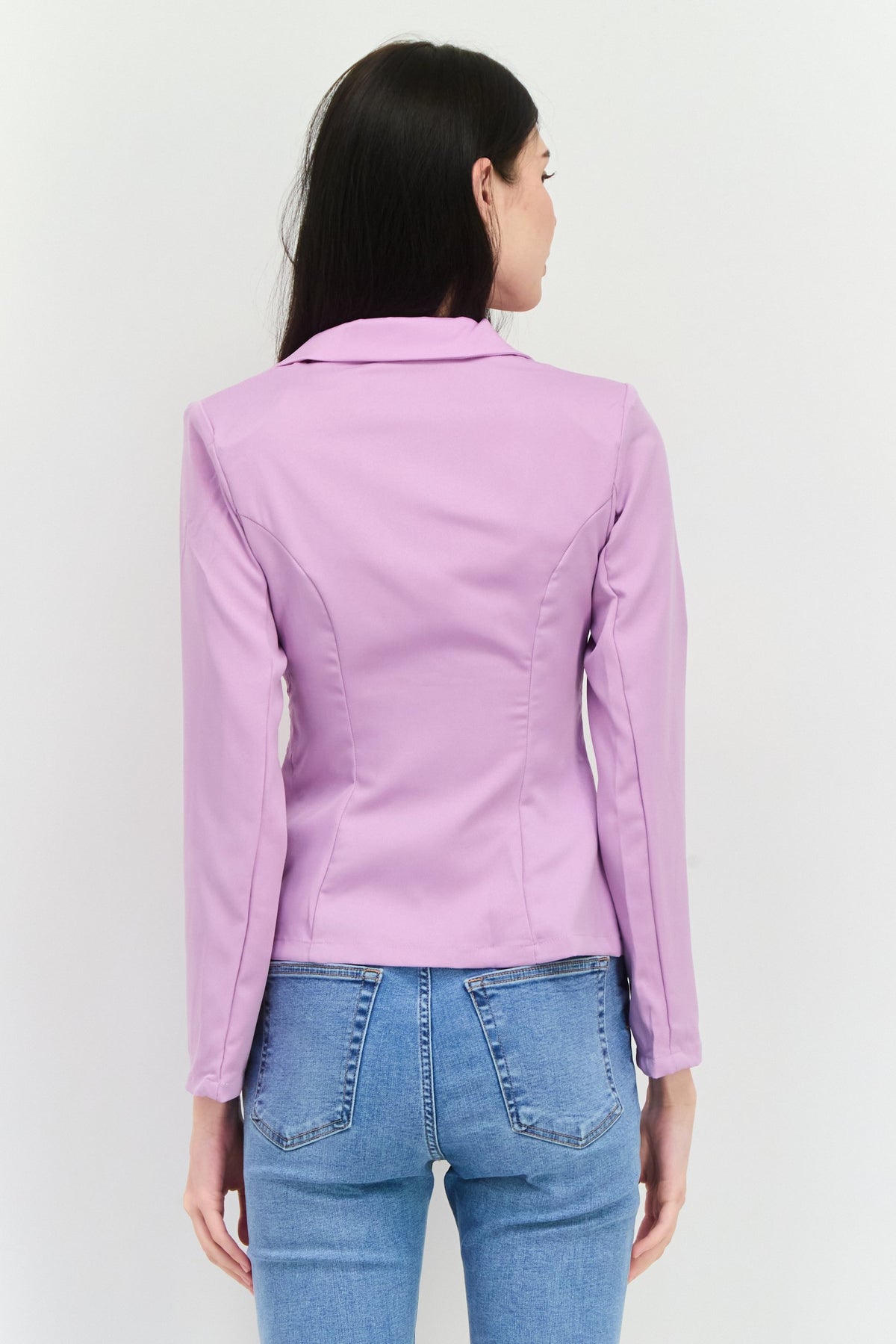Regular Fit Solid Blazer