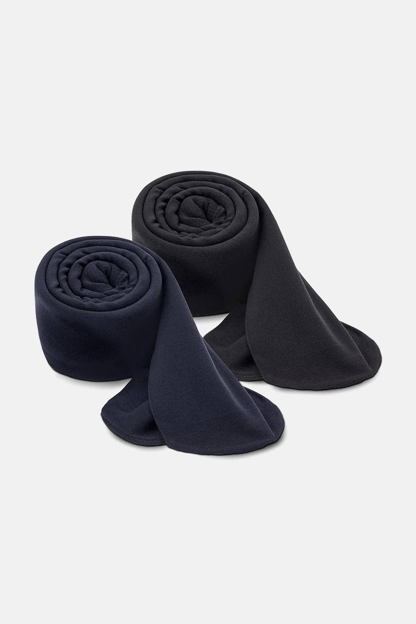 2 Pcs Plain Pull On Tights