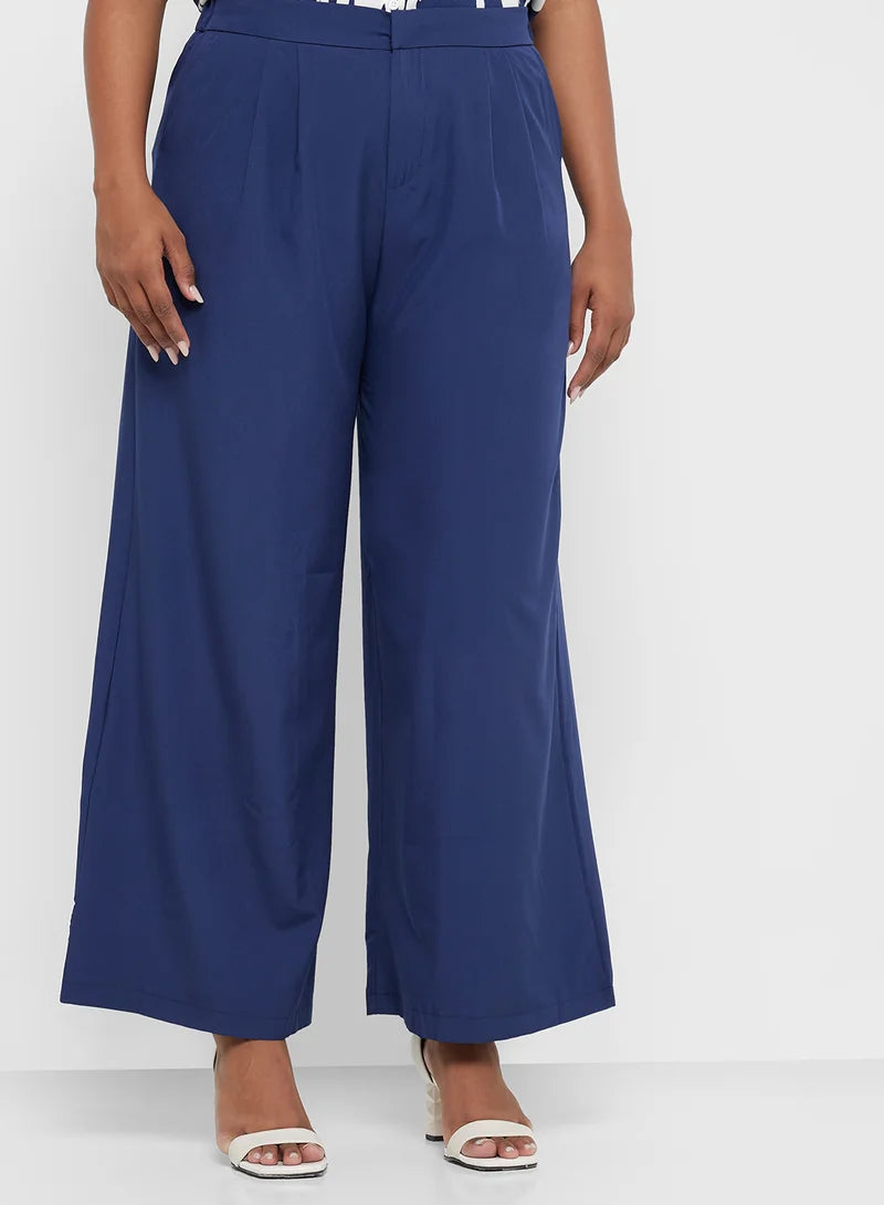High Waisted Wide Leg Pants