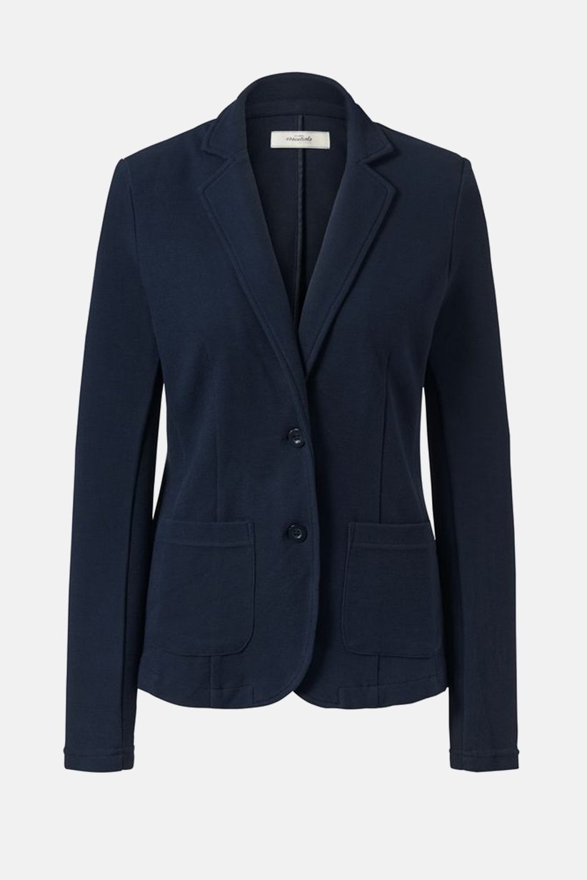 Regular Fit Textured Notch Collar Blazer