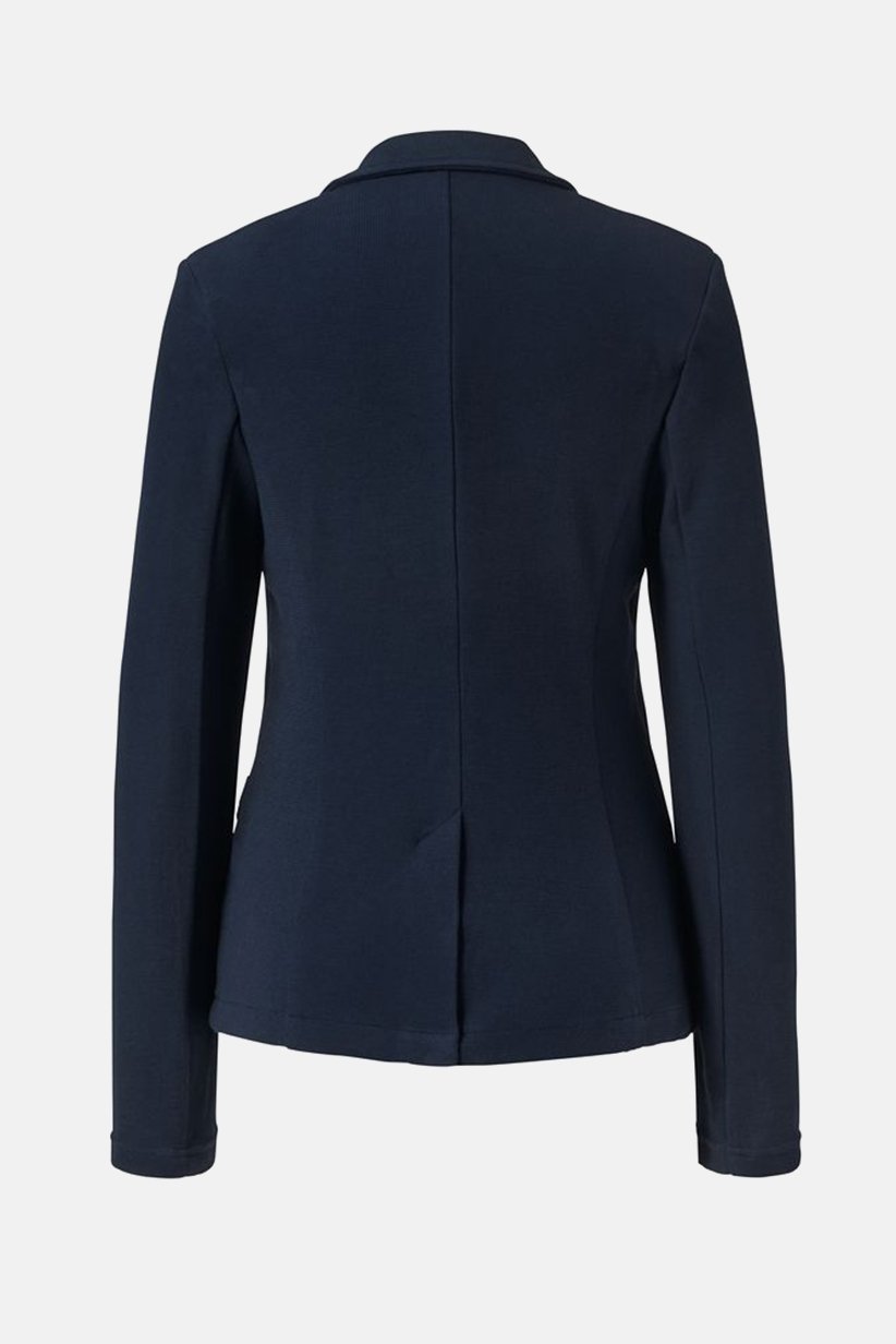 Regular Fit Textured Notch Collar Blazer