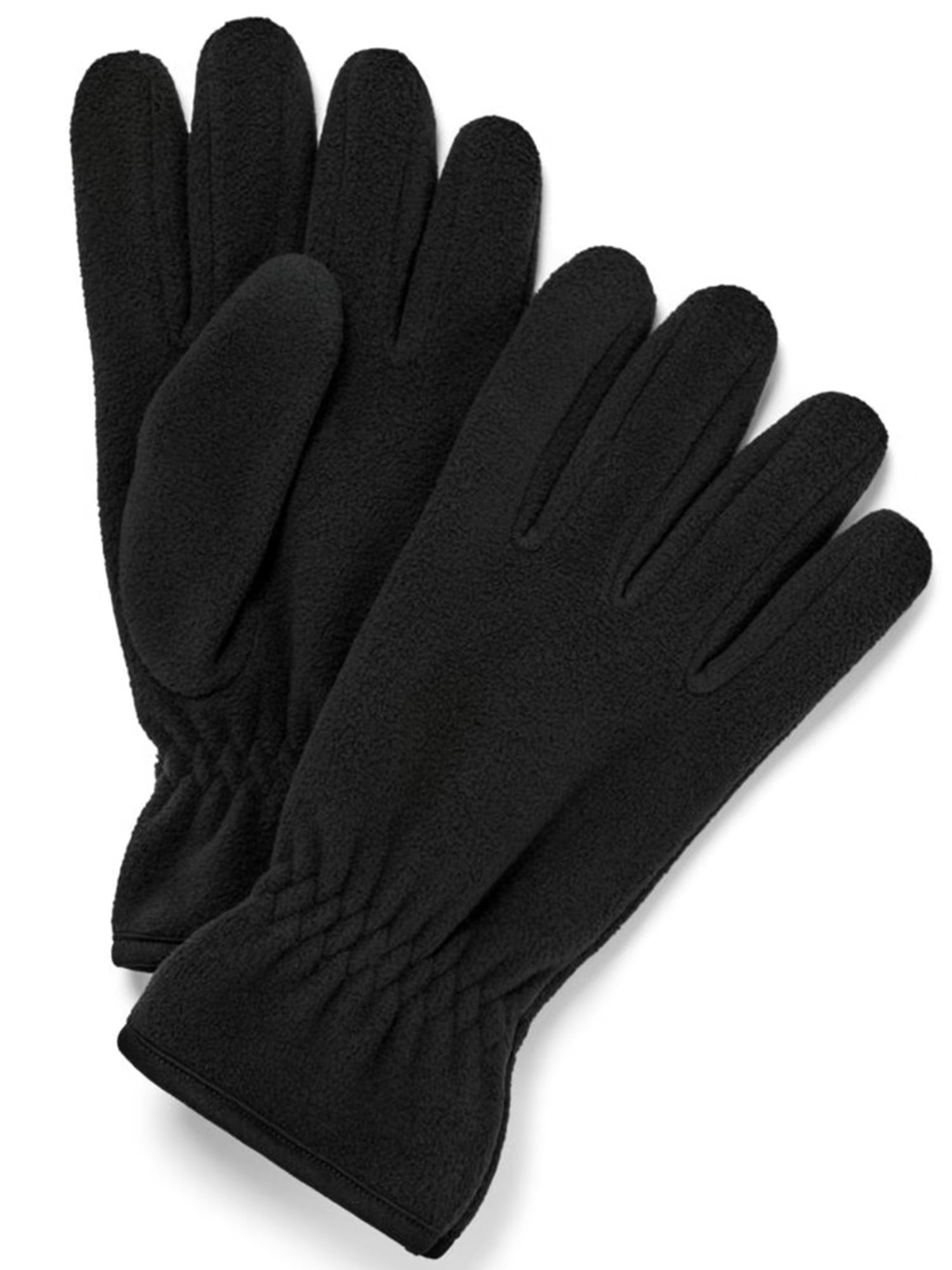 Tchibo, Unisex 1 Pair Fleece Gloves, Black