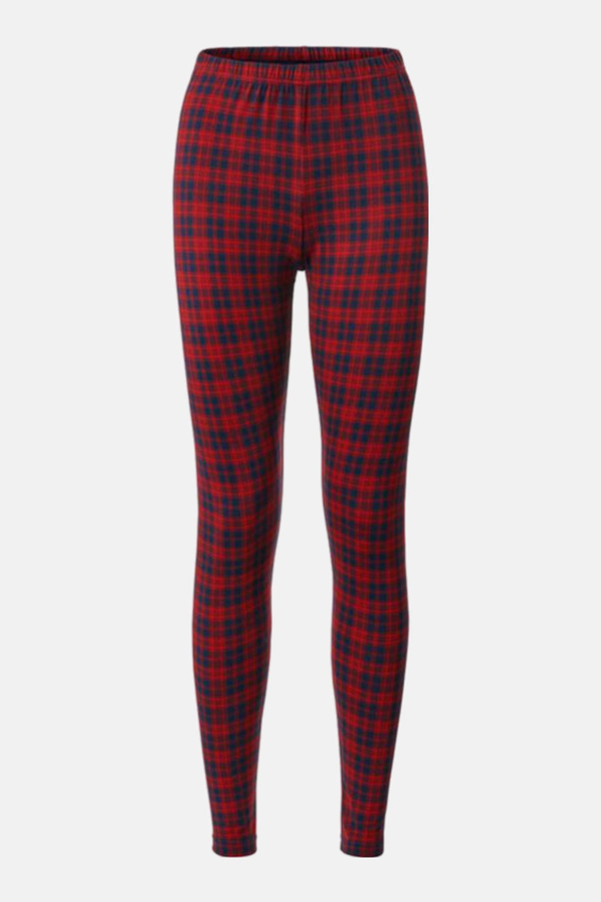 Checkered Pull On Leggings