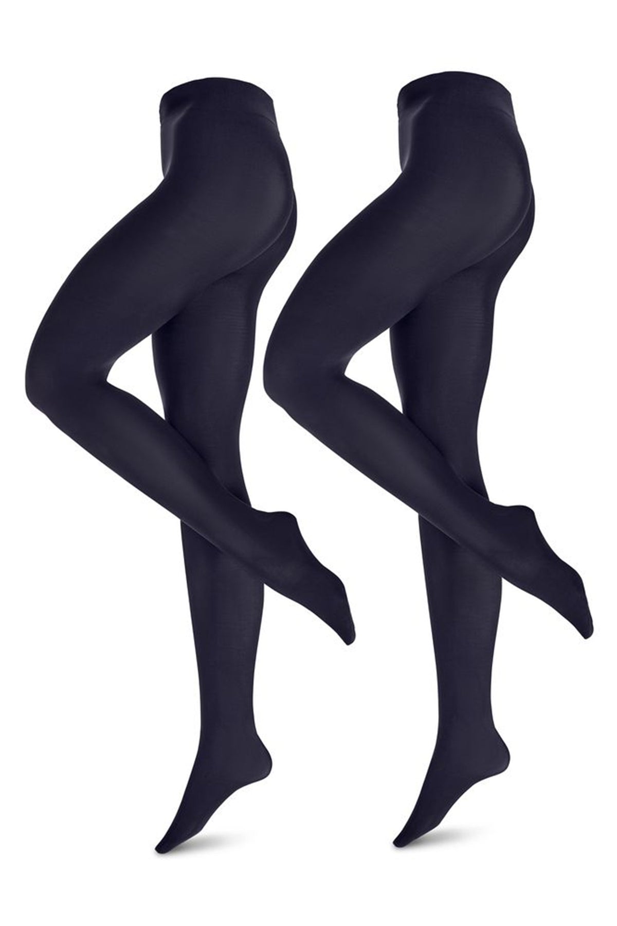 2 Pack Plain Tights