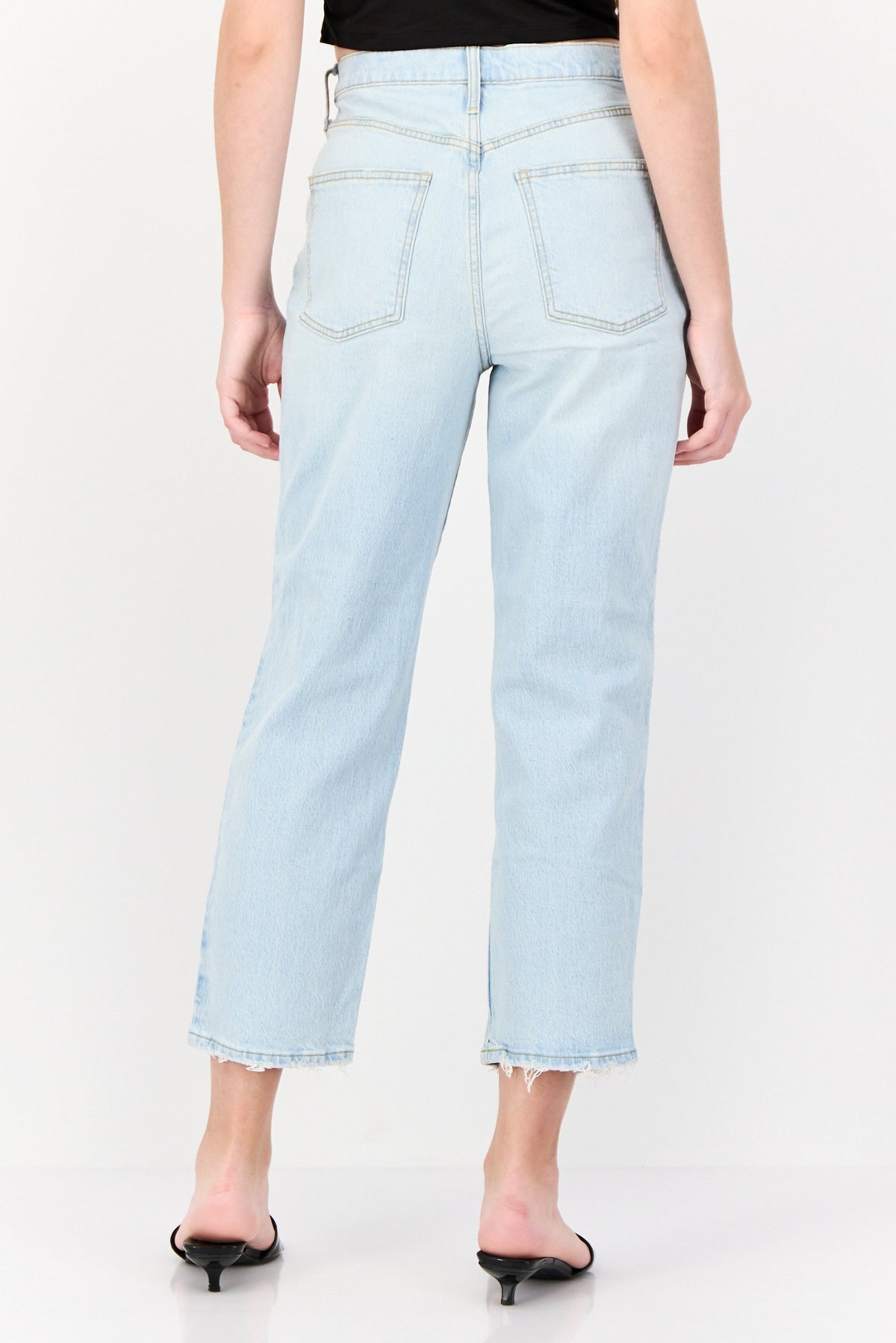 Regular Fit Ripped Stretchable Denim Jeans