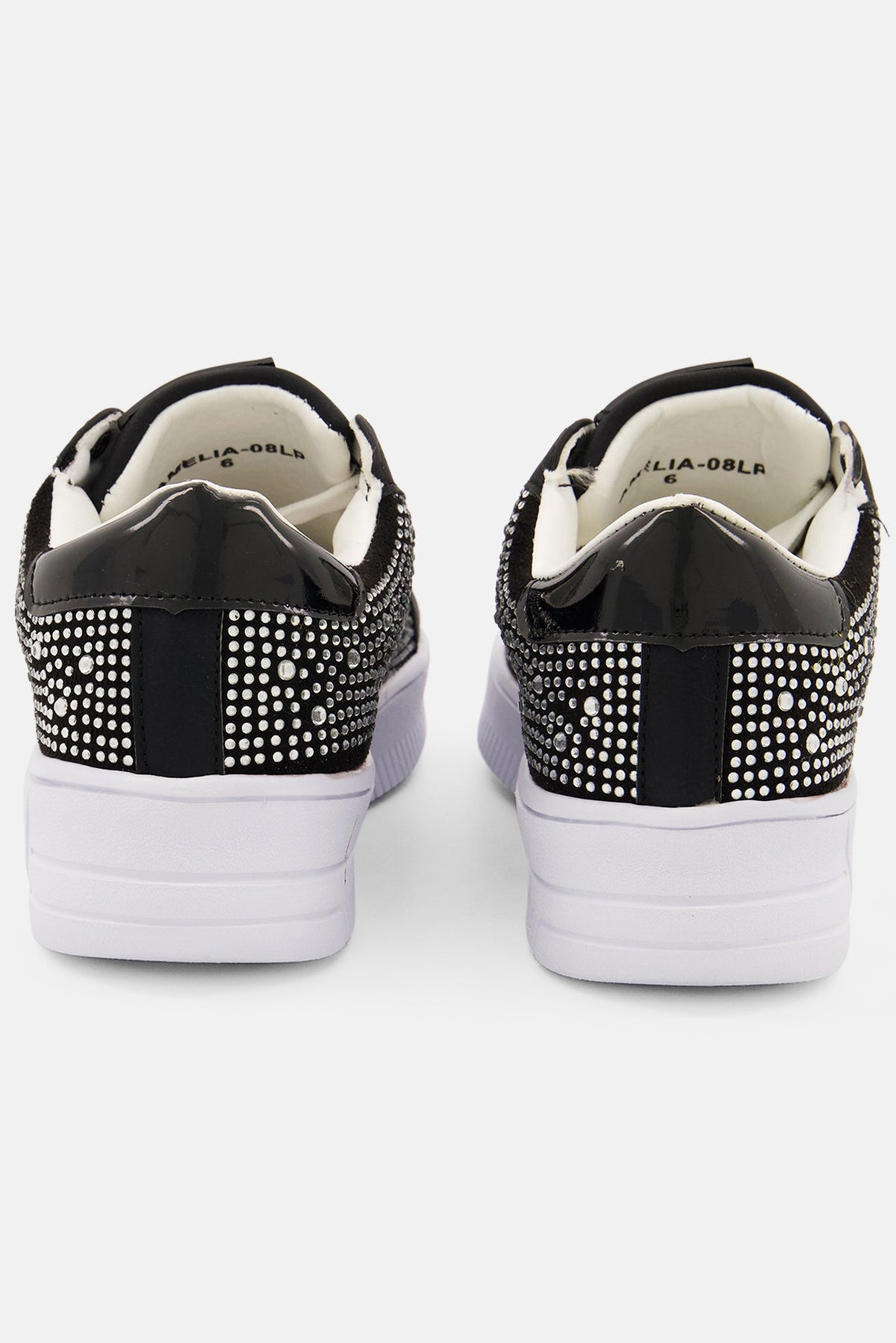 Amelia Embellished Lace Up Casual Shoes