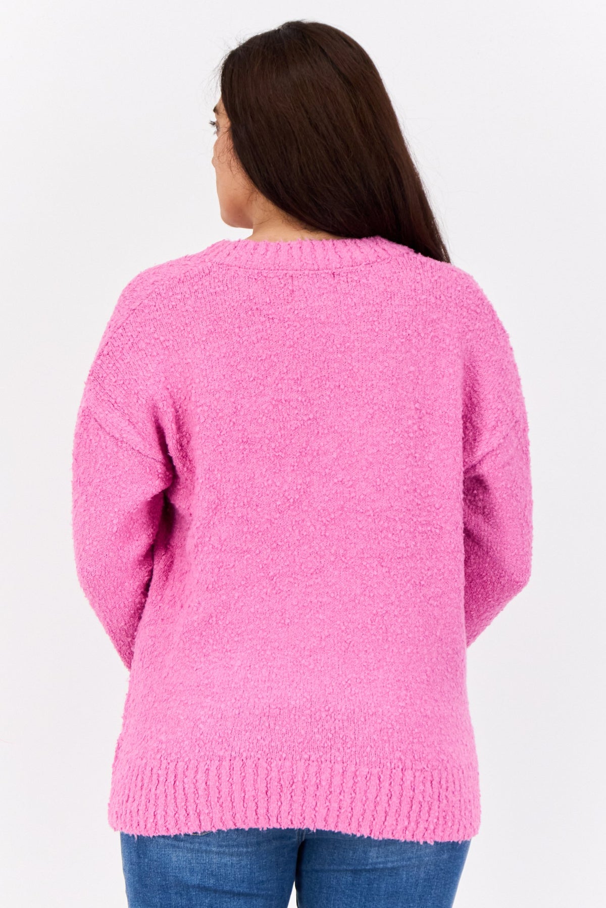 V-Neck Knitted Sweater