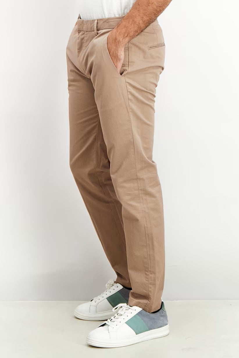 Jack & Jones, Men Slim Fit Plain Chino Pants, Tan