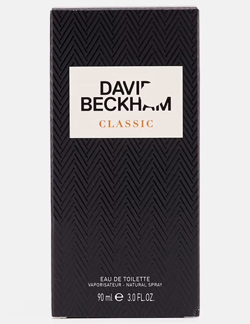 ډیویډ بیکهم، د نارینه وو لپاره کلاسیک ایو دی تشناب سپری، 90 ملی لیتر، تور