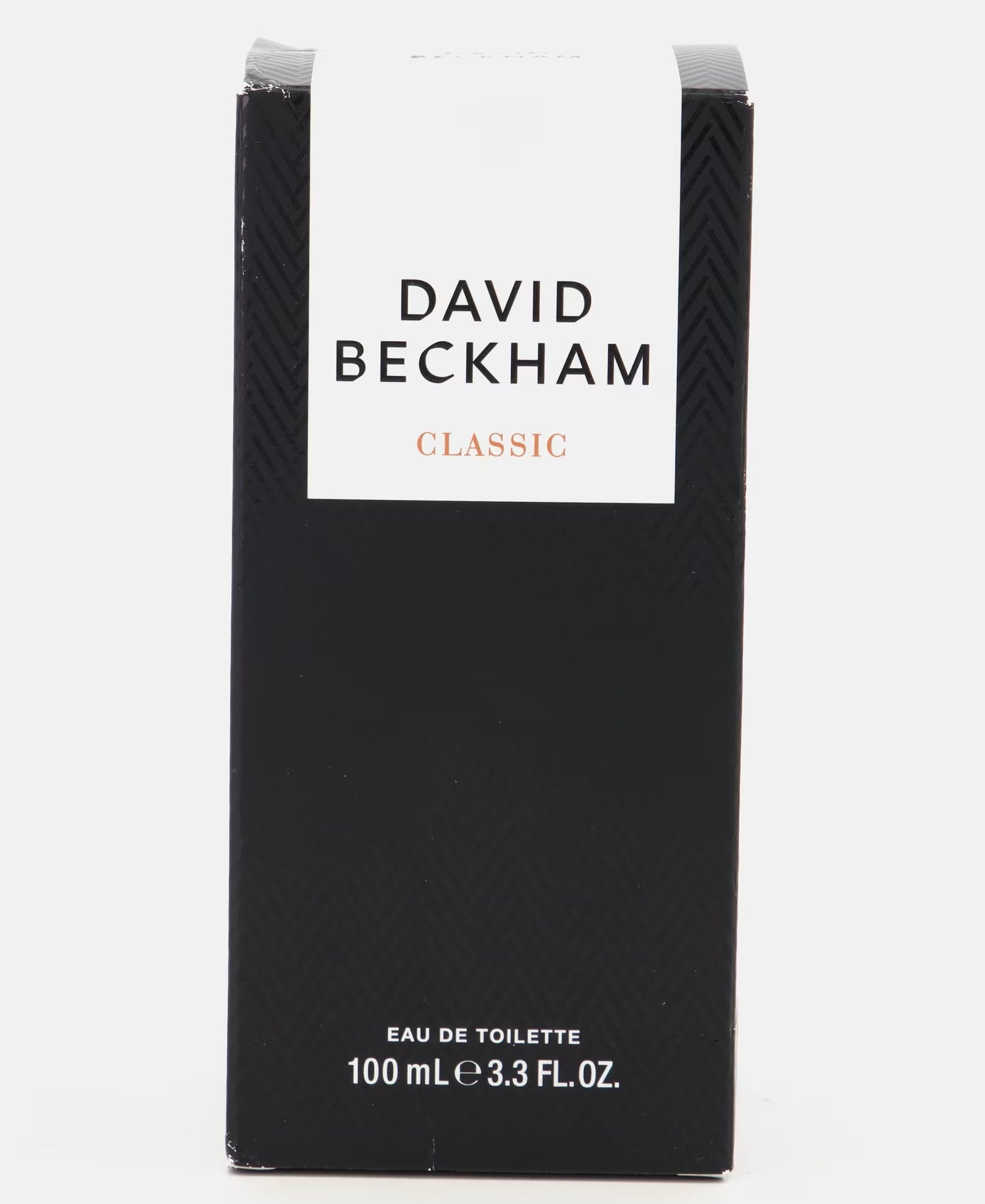 ډیویډ بیکهم، کلاسیک تور EDT سپری 100ml، شفاف / تور