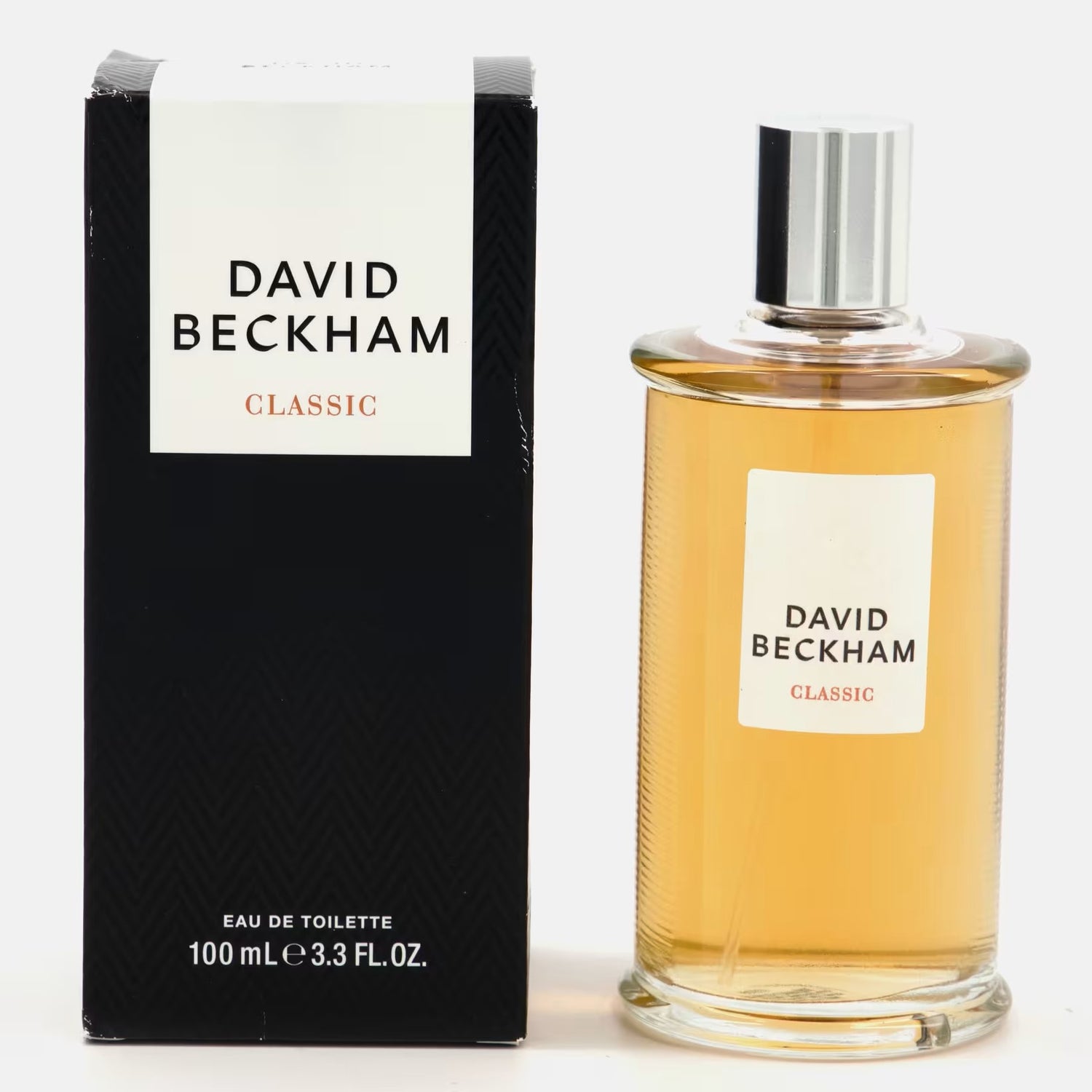 David Beckham, Classic Black EDT Spray 100ml, Transparent/Black