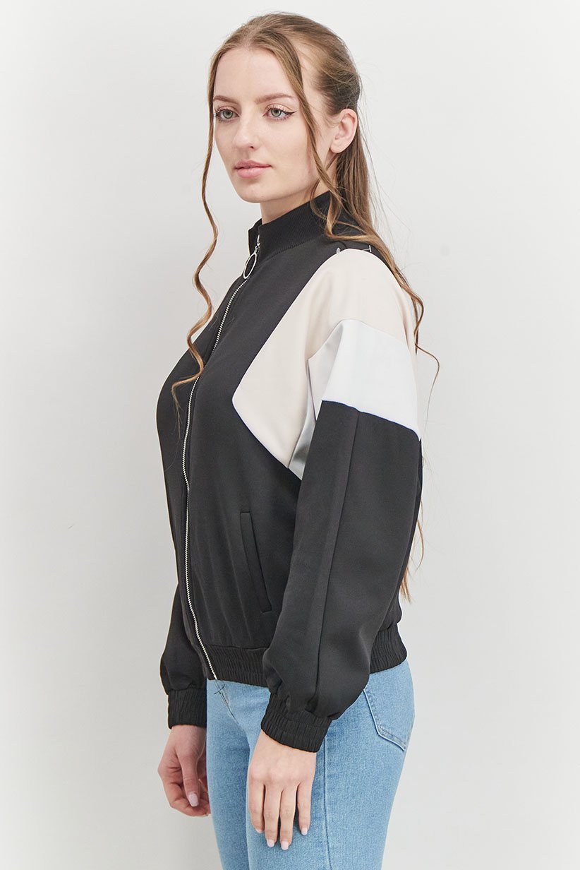 Plain Full Zip Track Jacket
