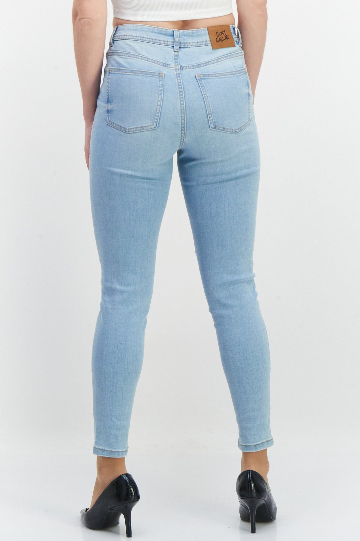 Skinny Fit Washed Stretchable Denim Jeans
