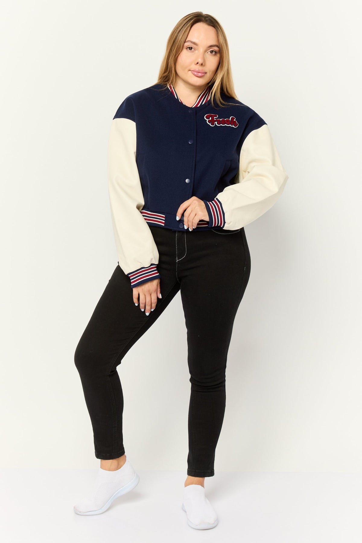 Embroidered Bomber Jacket