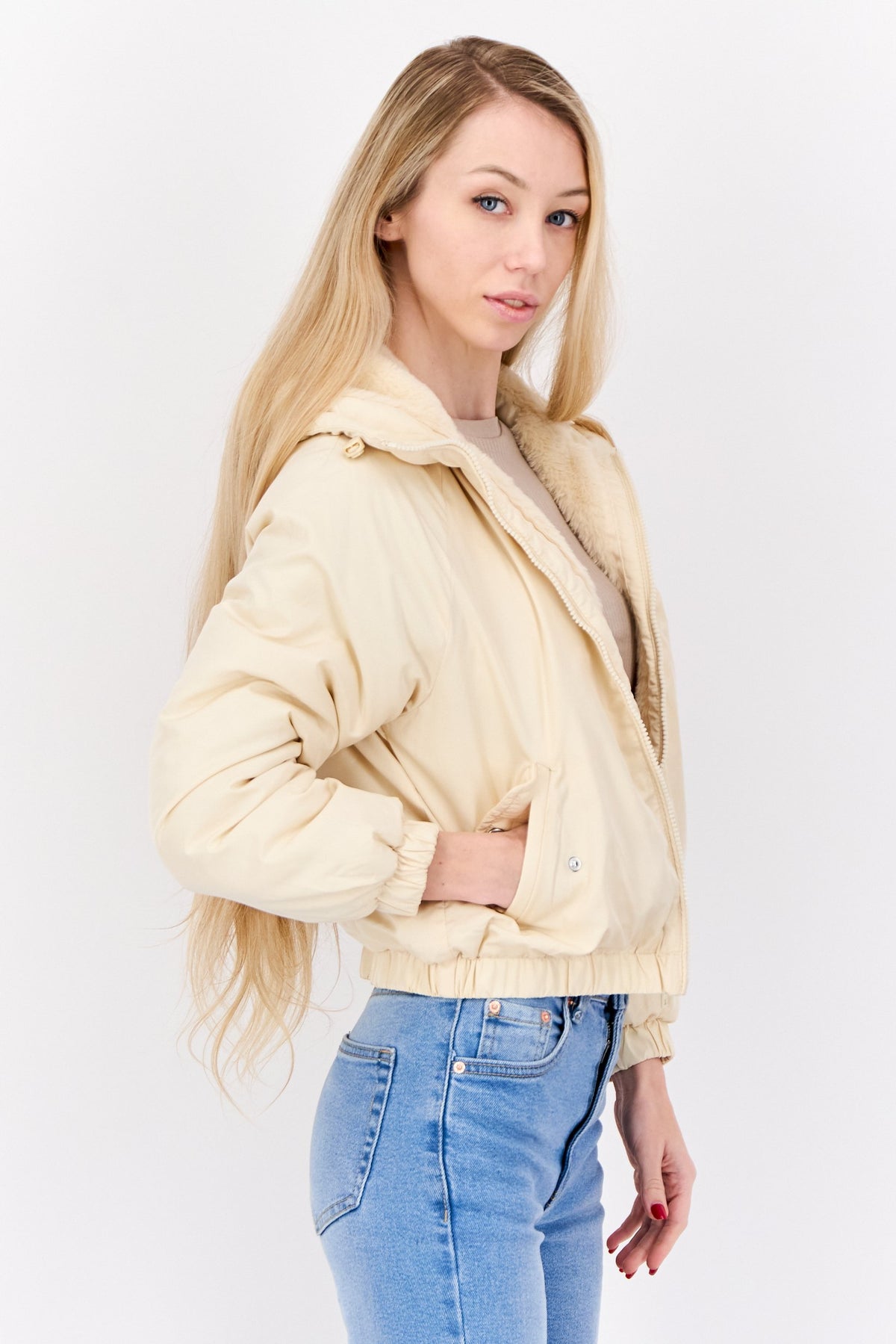 Plain Puffer Jacket