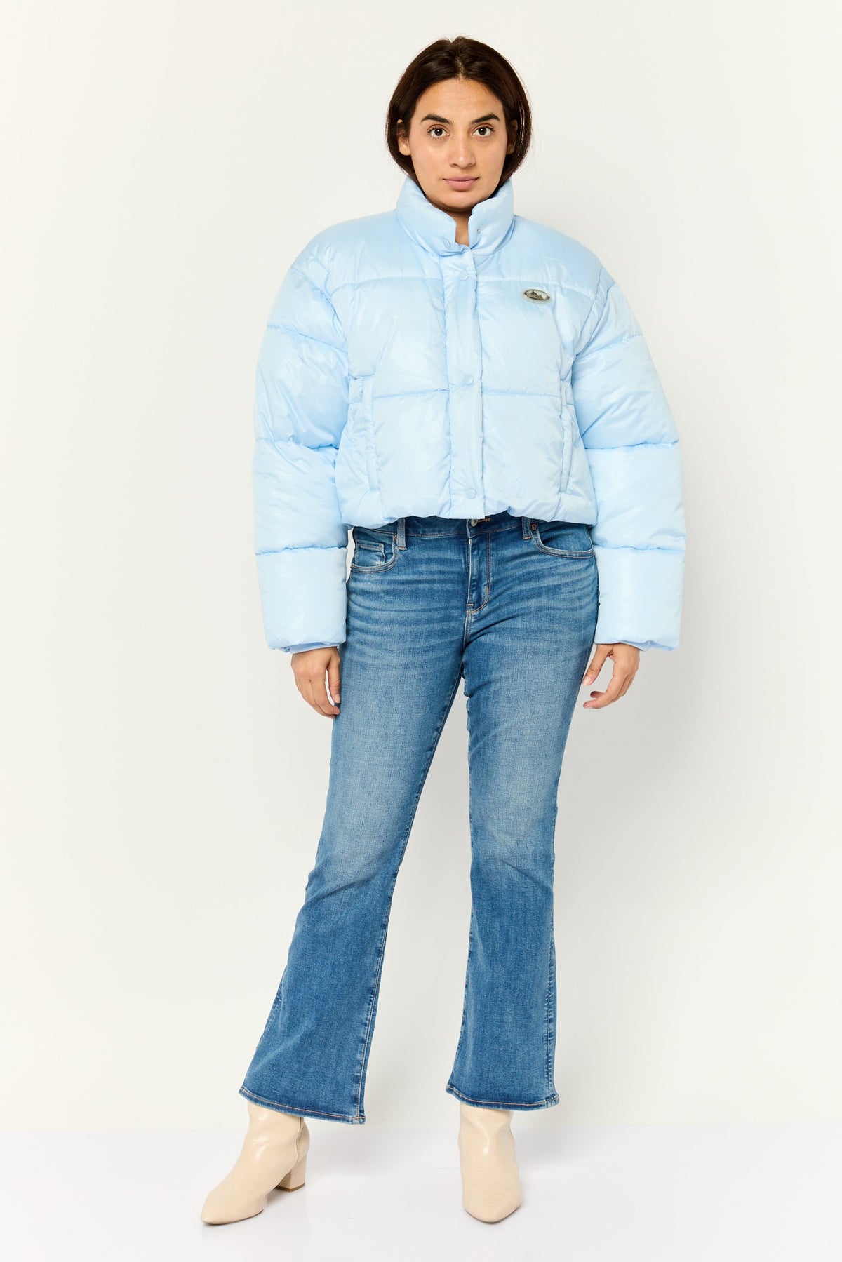 Hardware Logo Puffer Jacket