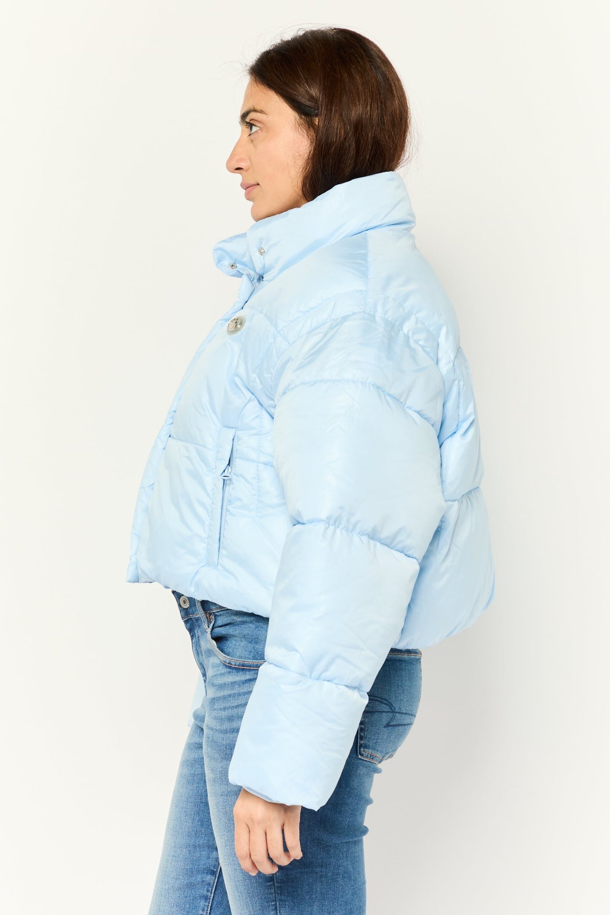 Hardware Logo Puffer Jacket