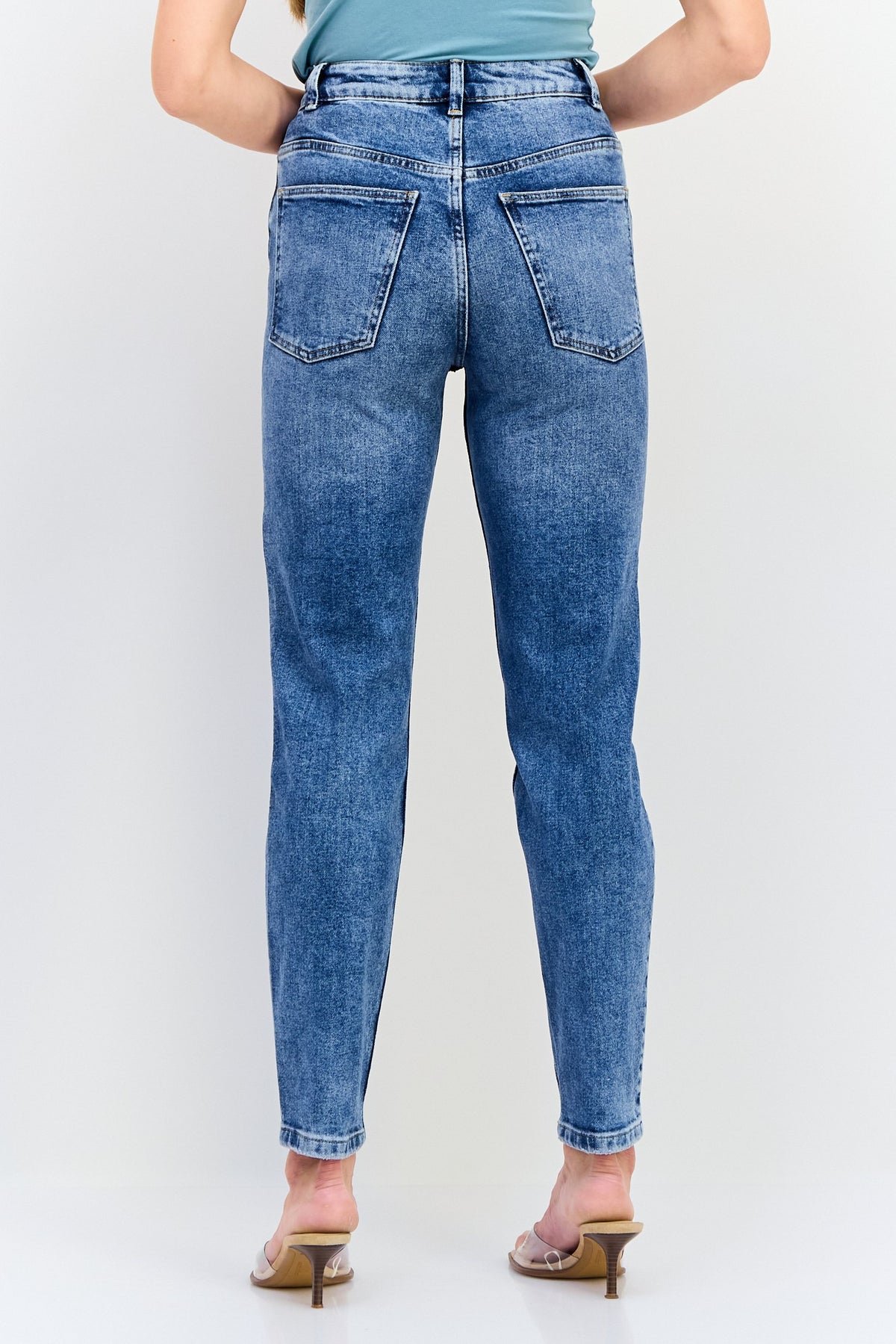 Slim Fit Washed Stretchable Denim