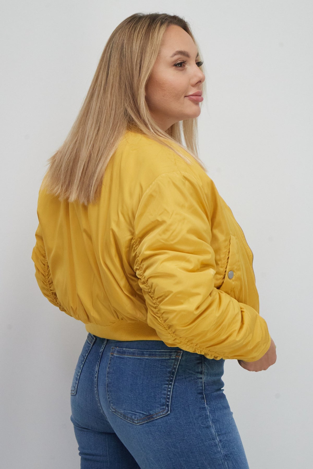 Solid Bomber Jacket