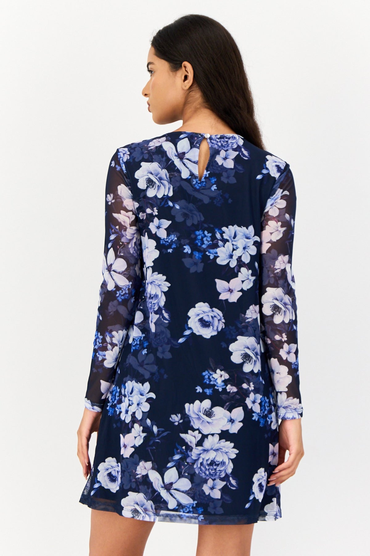 Floral Printed Mini Dress