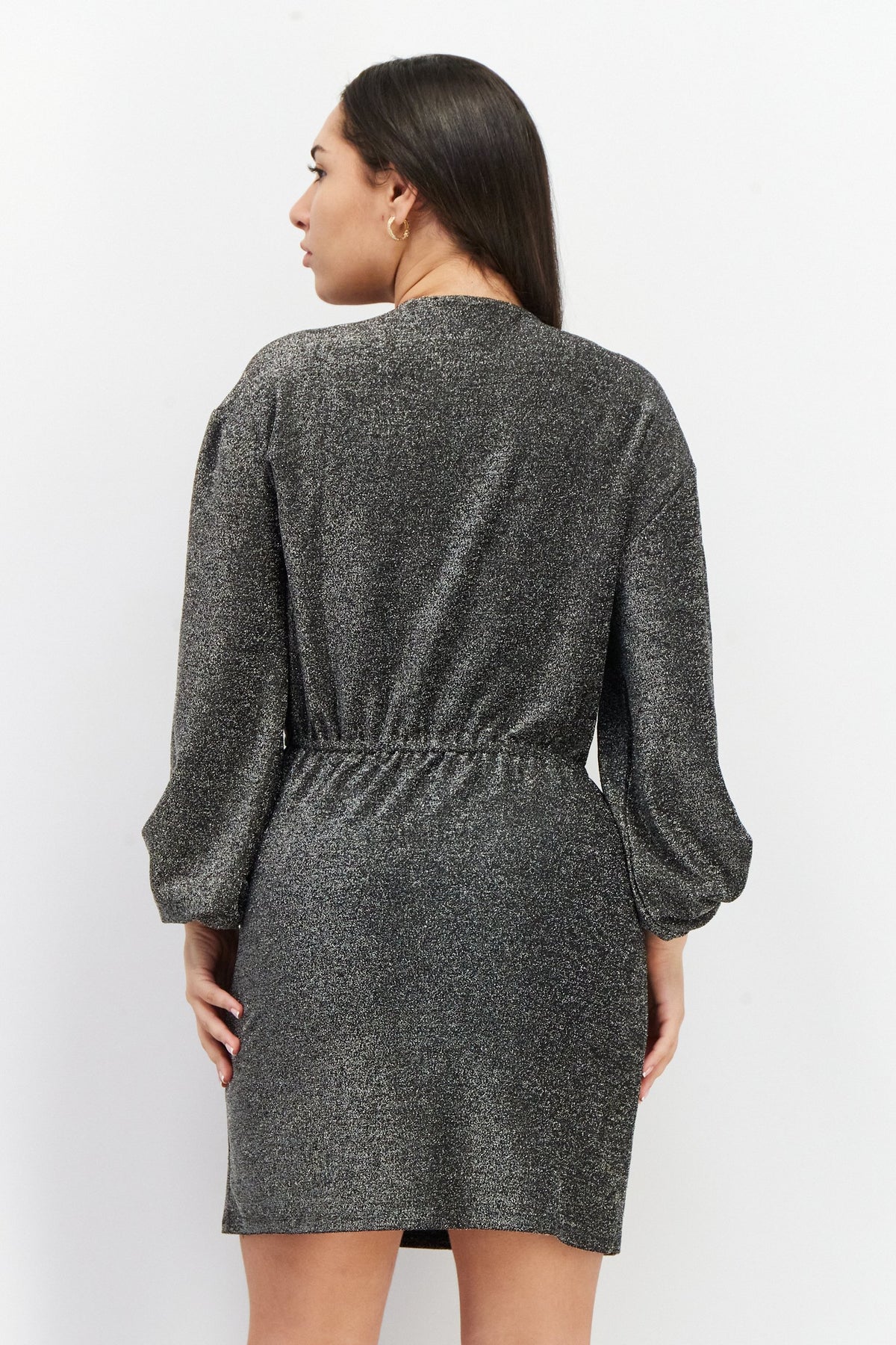 Textured Mini Dress
