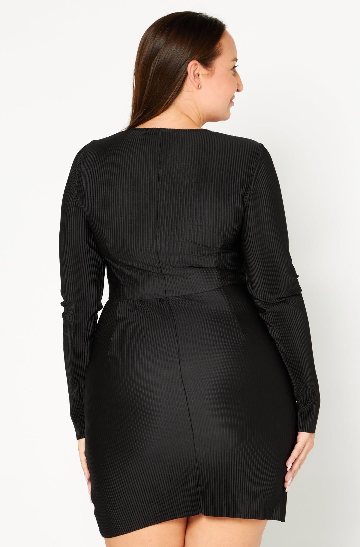 Textured Mini Dress