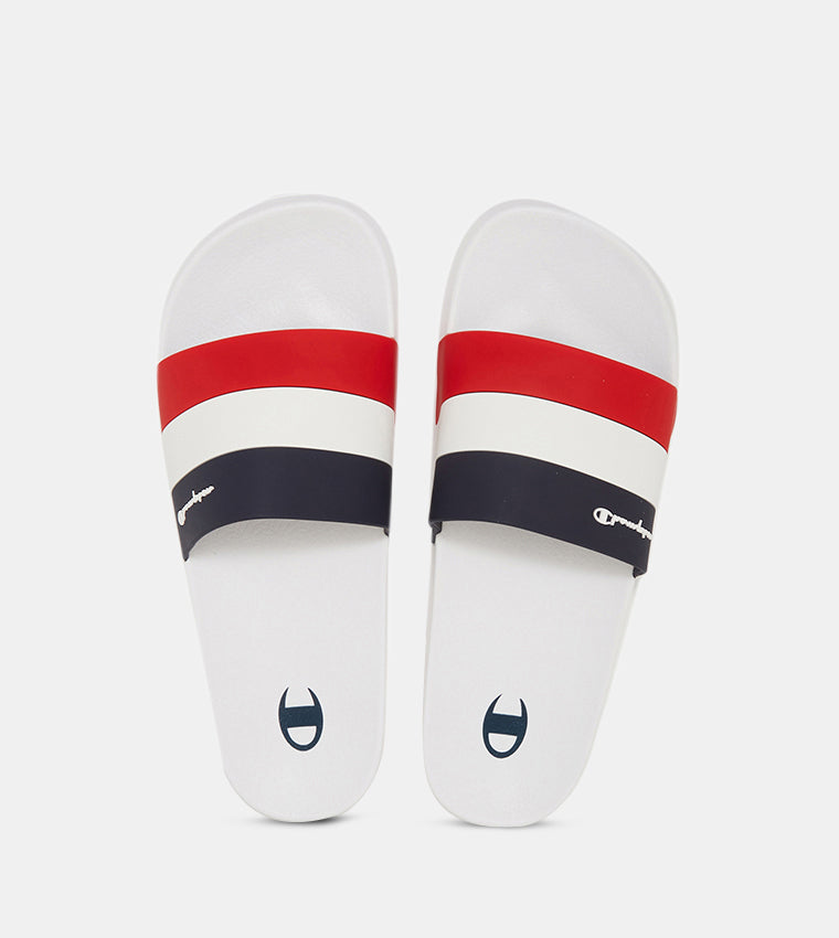 Champion, Logo Detail Open Toe Slides