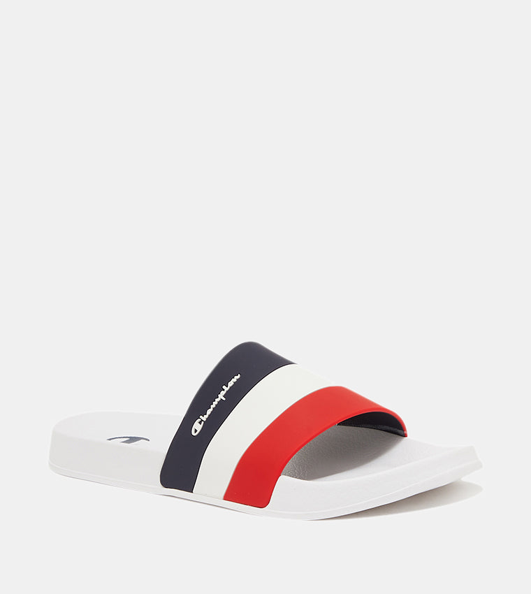 Champion, Logo Detail Open Toe Slides