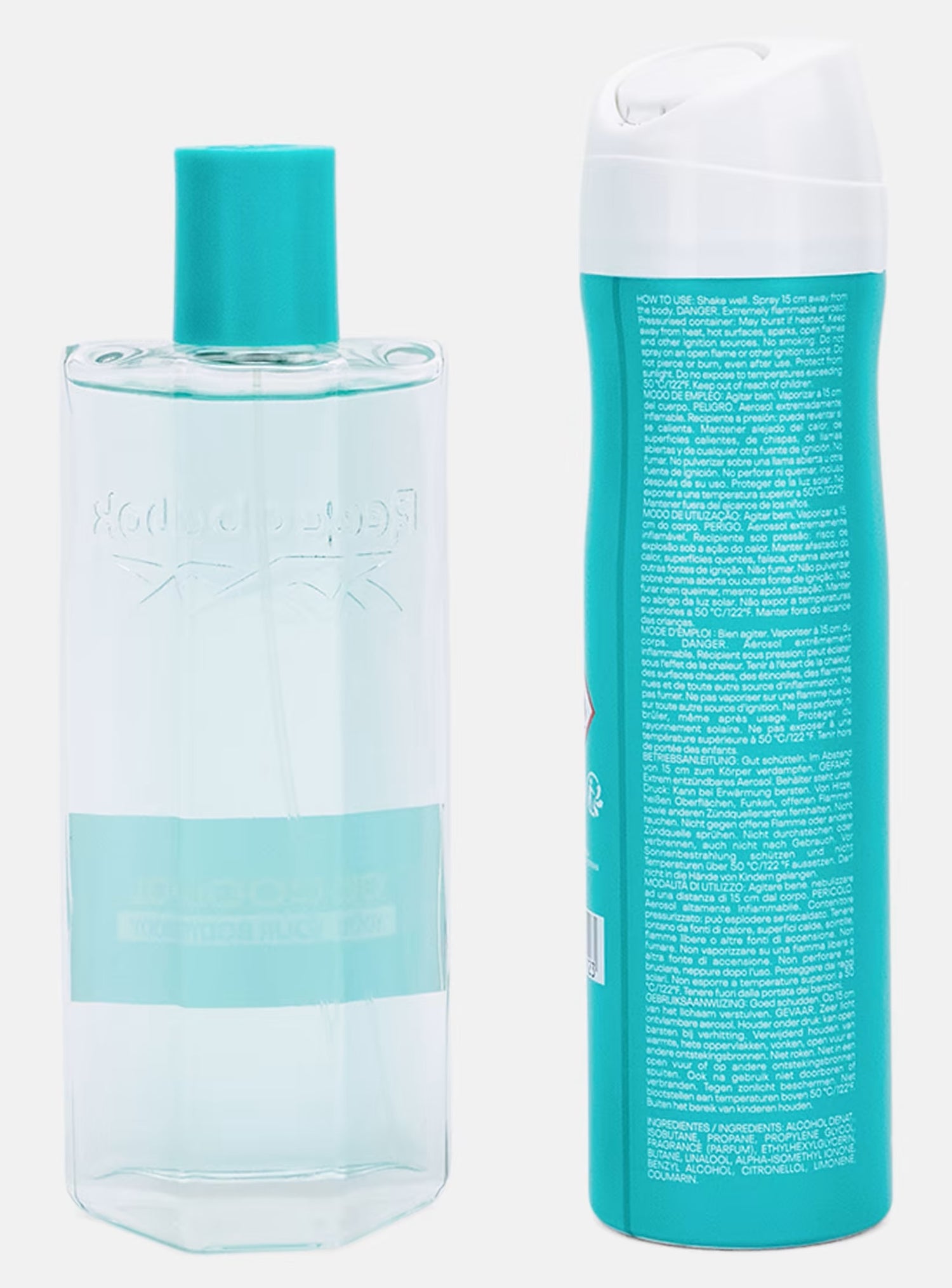 ریبوک، نارینه 2 ټوټې ستاسو د بدن سوغات سیټ، فیروزی