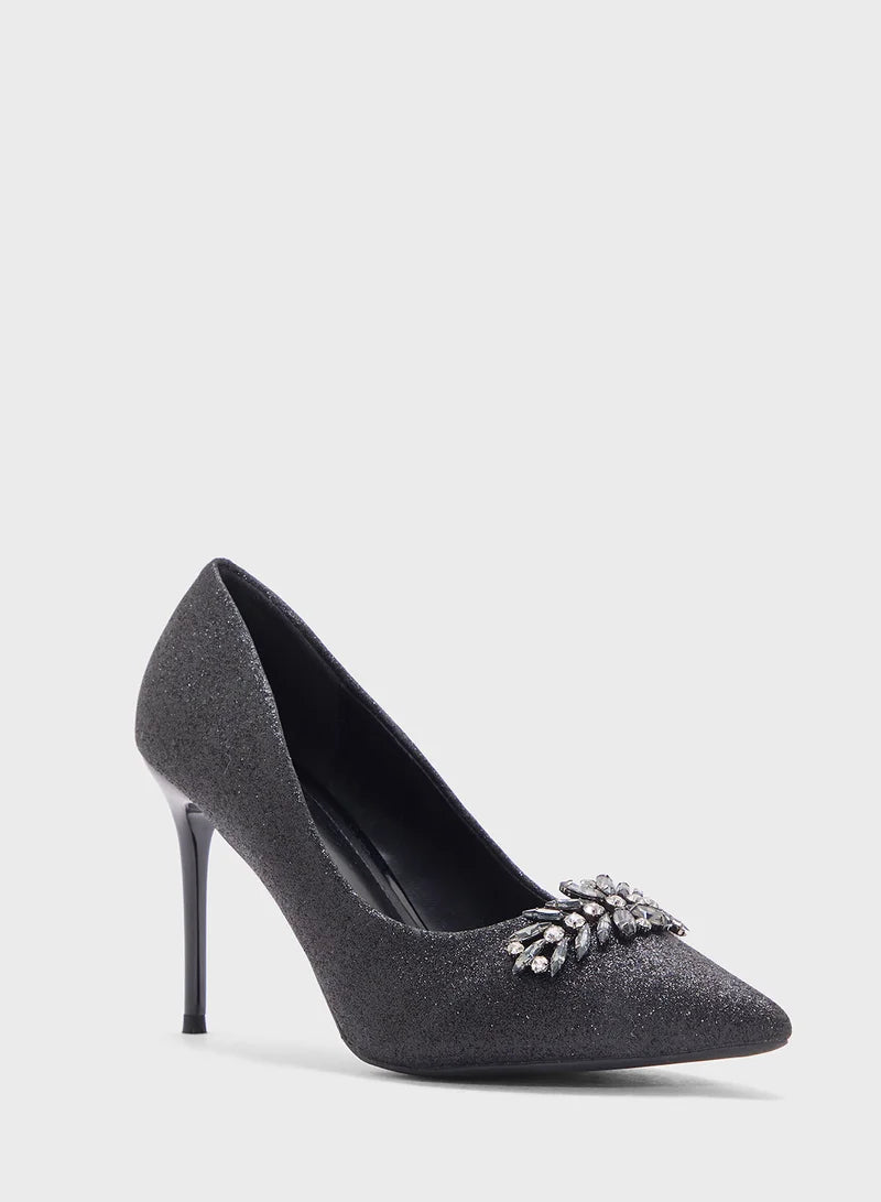 High Heel Pointed Pump