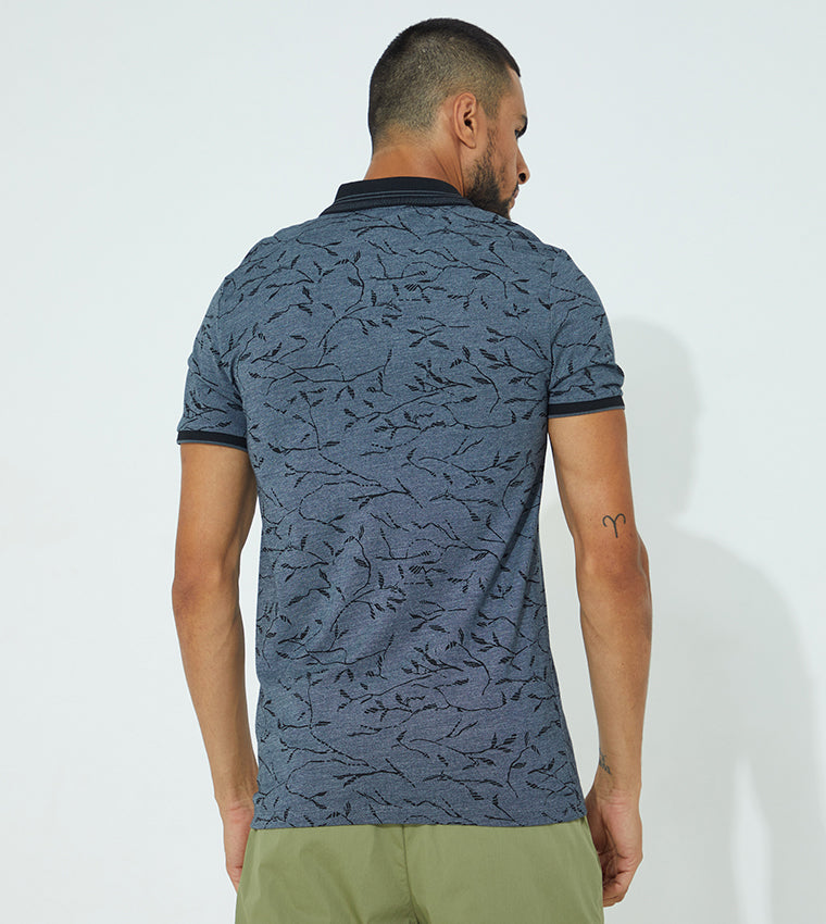 LC Waikiki، تی شرت پولو پیکه چاپ شده VISION 