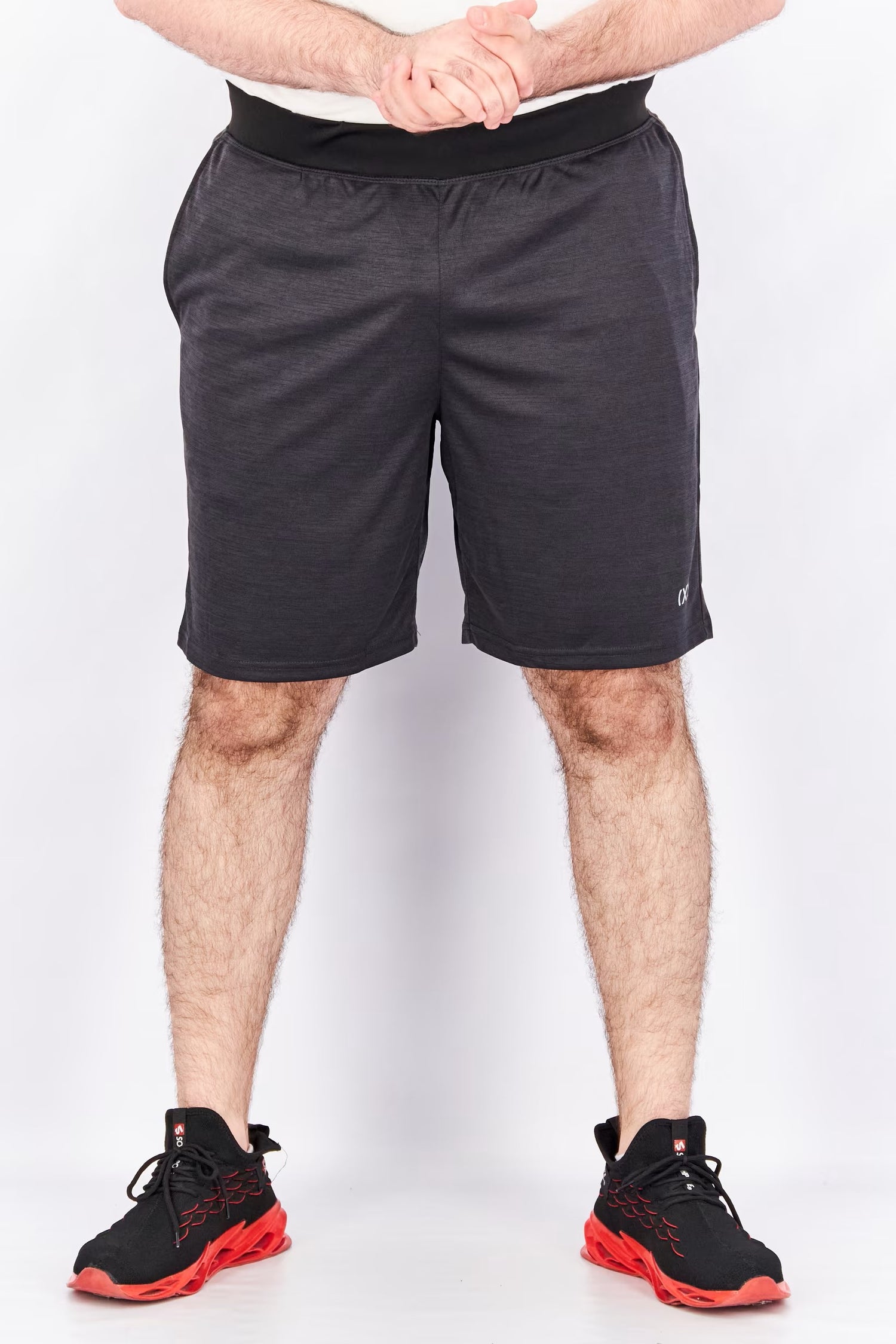 2(x)ist, Men Sportswear Fit Training Brushed Short, Black