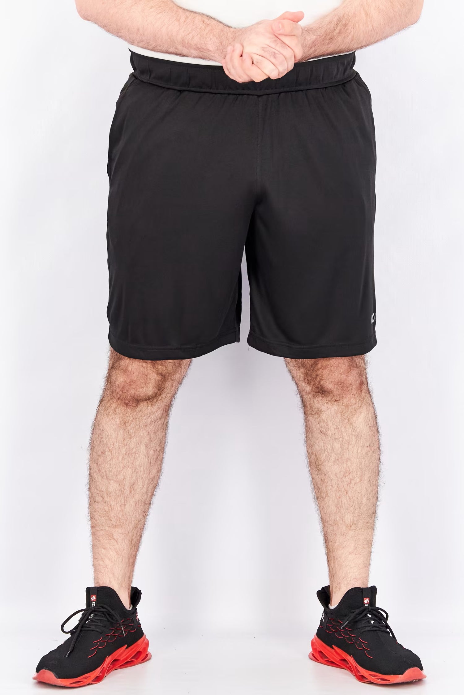 2(x)ist, Men Sportwear Fit Brushed Training Short, Black