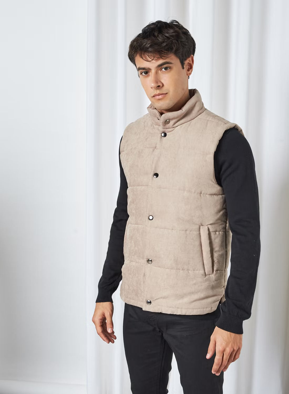 KOTON, Classic Vest Stone