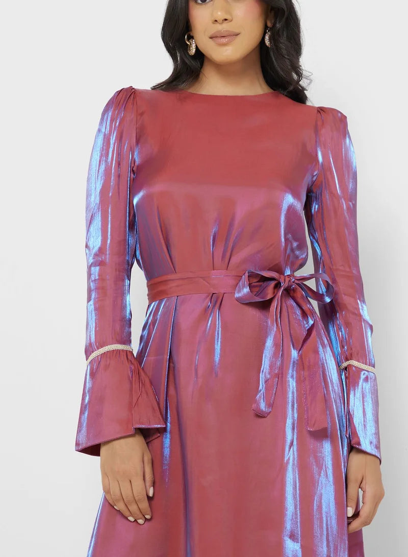 Shimmering Maxi Dress