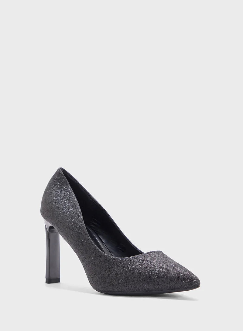 High Heeled Pointed Pump