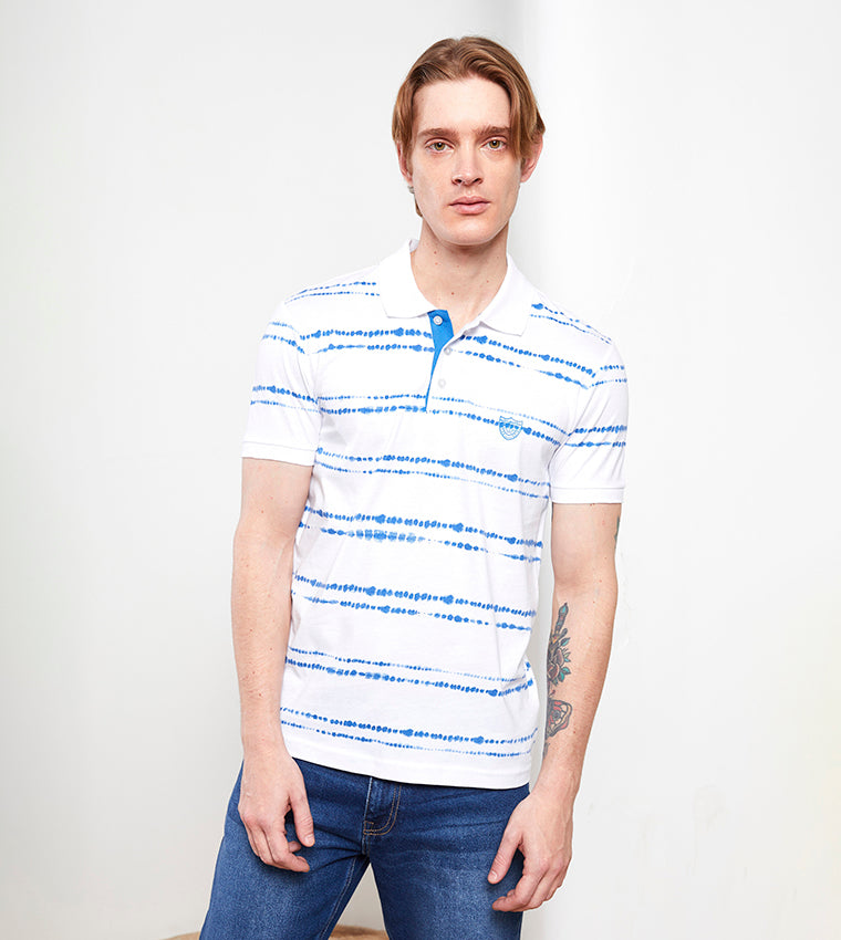 LC Waikiki, Casual Striped Polo T-Shirt